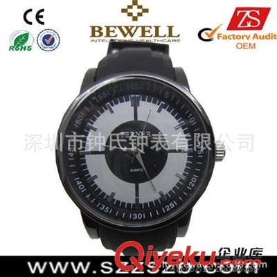 深圳市钟氏钟表 硅胶石英手表与合金表壳配硅胶带手表的品质礼赠之选